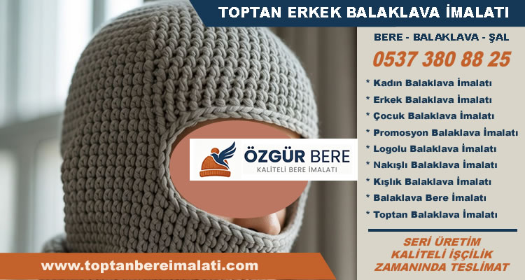 Erkek Balaklava İmalatı